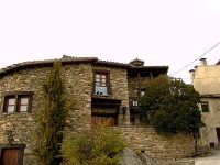 Arquitectura rural en Horcajuelo de la Sierra en Madrid